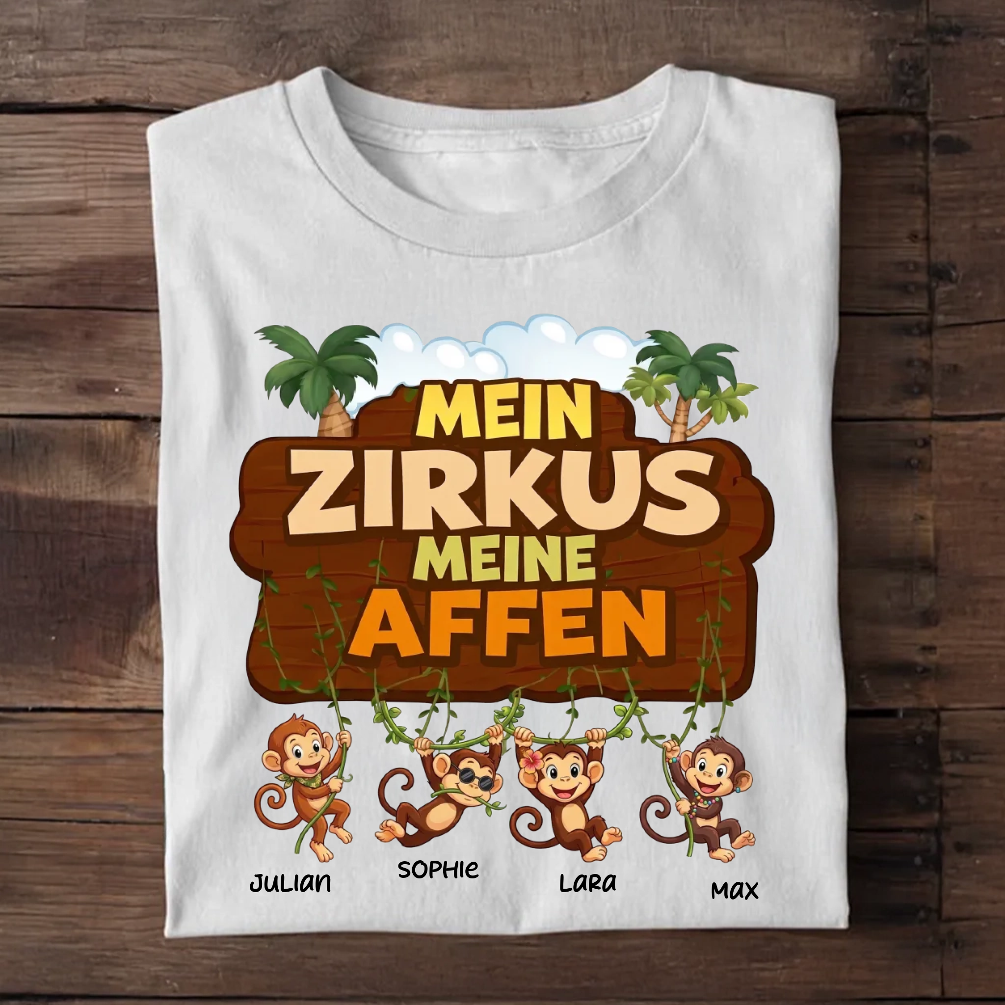 Personalisiertes T-Shirt "Zirkus"