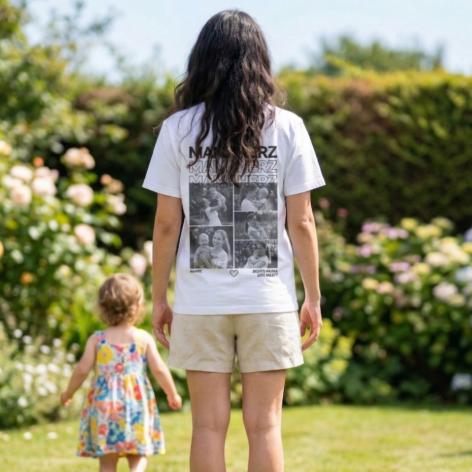 Personalisiertes Mama T-Shirt mit Foto