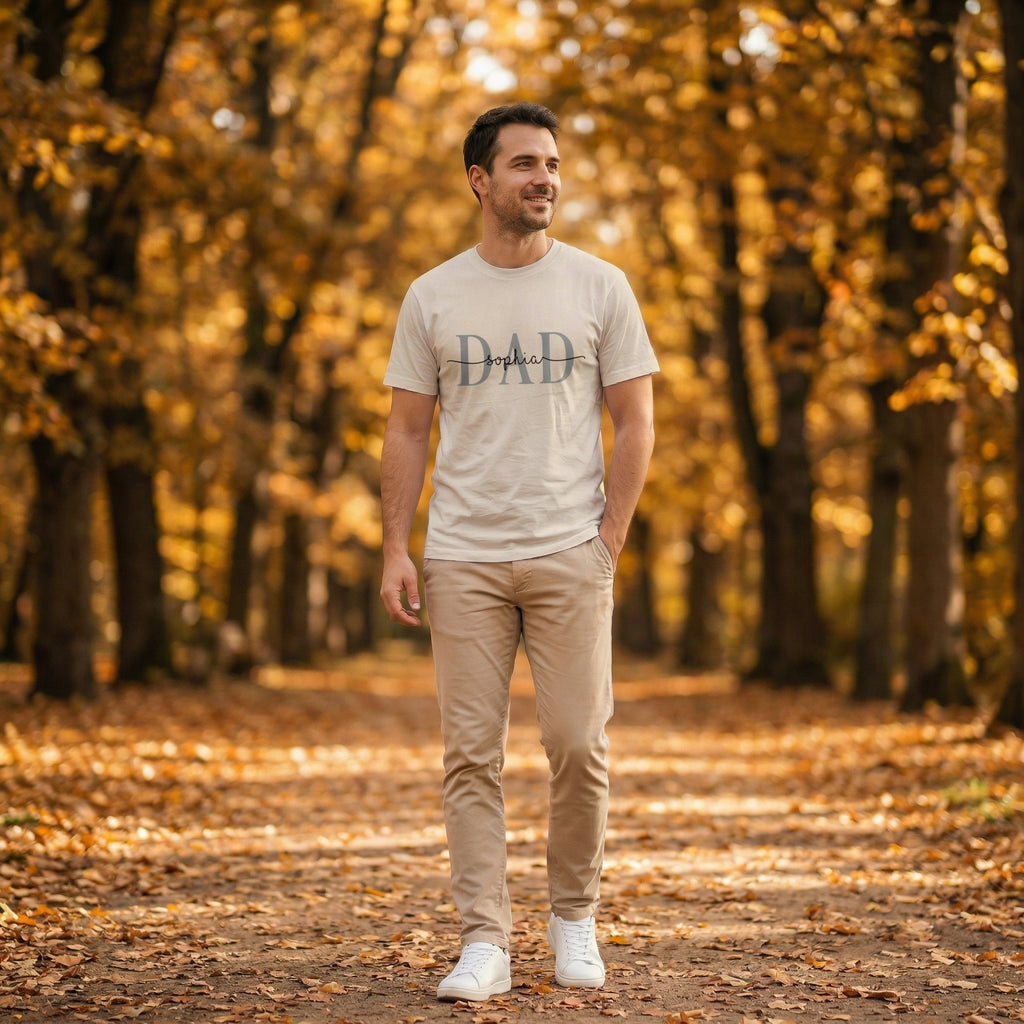 Peronalisiertes "Dad" T-Shirt
