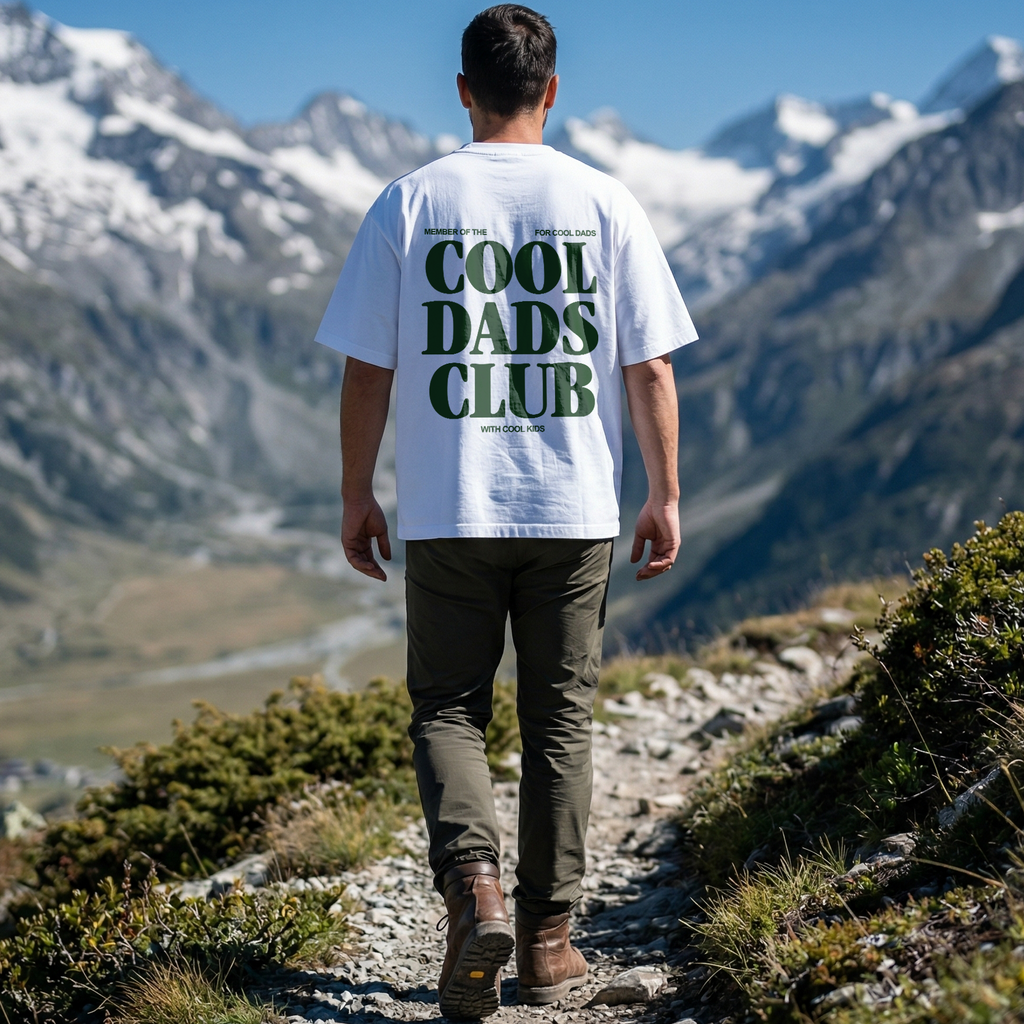 Personalisierteres Oversized Shirt Cool Dads Club