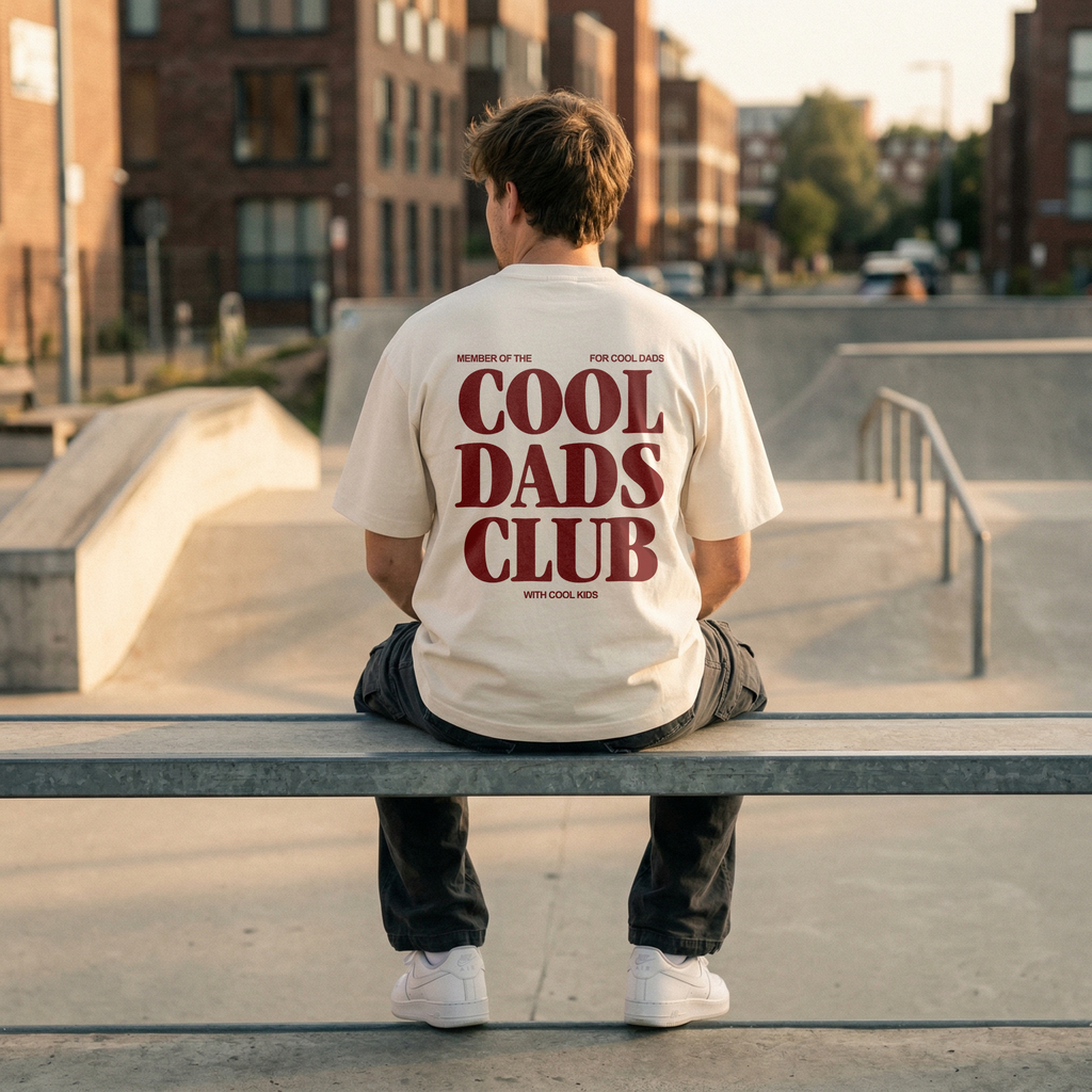 Personalisierteres Oversized Shirt Cool Dads Club