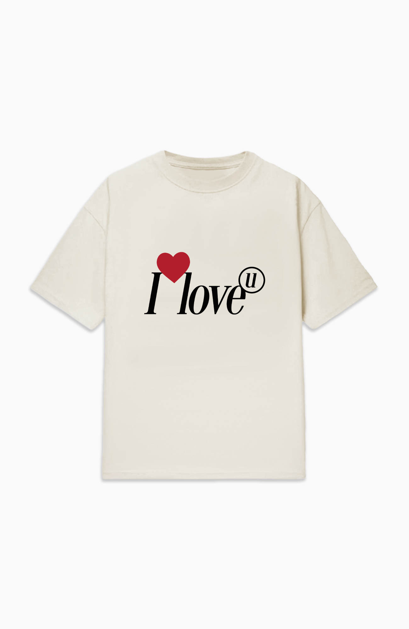 I LOVE U REGULAR T-SHIRT