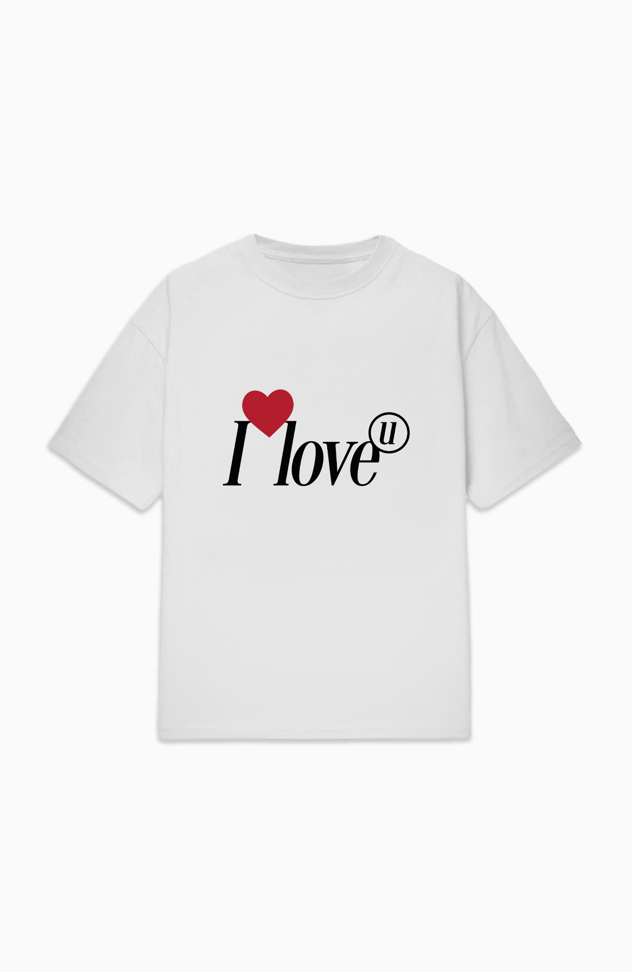 I LOVE U REGULAR T-SHIRT